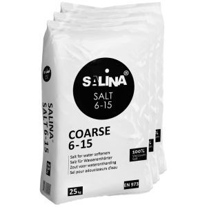 Salina 6-15mm kristallen 20x 25kg Vooraanzicht