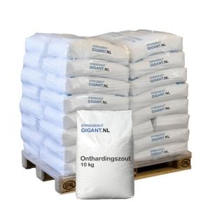 Pallet Huismerk onthardingszout tabletten 91 zakken x 10 kg (910kg)