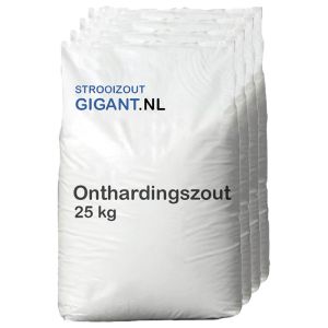 Huismerk onthardingszout tabletten 40 x 25 kg Vooraanzicht