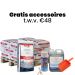 10x Poolsel + gratis vlokkingsmiddel, zoutschep en ph teststrips