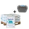 10x Poolsalz + gratis voetvormig voetbad    