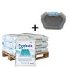 10x Poolsalz + gratis voetvormig voetbad    