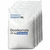 Pallet Calcium dooikorrels a 25 kg zak Vooraanzicht