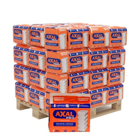 Axal Pro zoutblokken onthardingszout 48 zakken x 10kg (480kg) main product photo