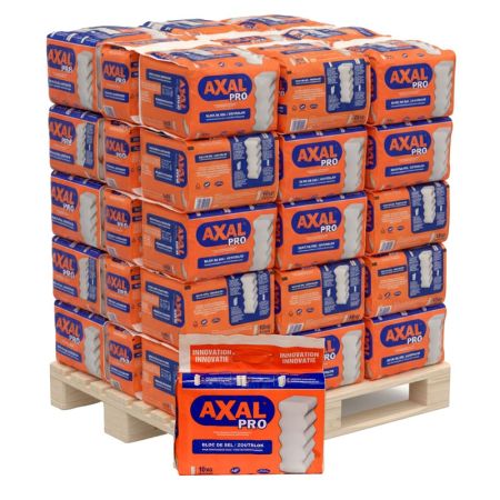 Axal Pro zoutblokken onthardingszout 96 zakken x 10kg (960kg) main product photo