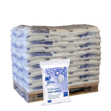 Pallet Broxo onthardingszout kristallen 99 zakken x 10kg (990kg) main product photo