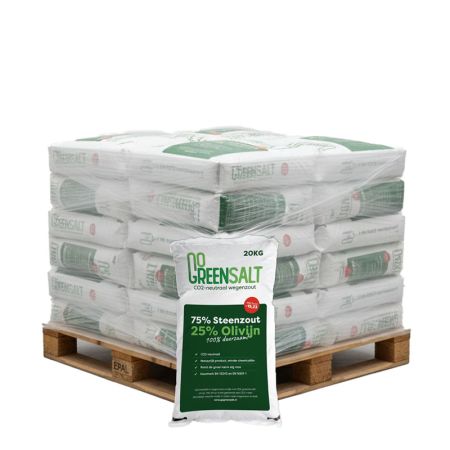 Pallet GoGreenSalt wegenzout 50 zakken x 20kg (1000kg) main product photo