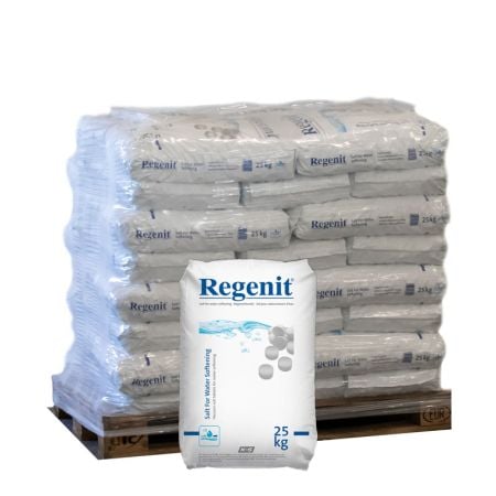 Pallet Regenit onthardingszout tabletten 40 zakken x 25kg (1000kg) main product photo