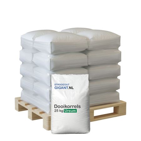 Halve pallet dooikorrels ureum 20 zakken x 25kg (500kg) main product photo