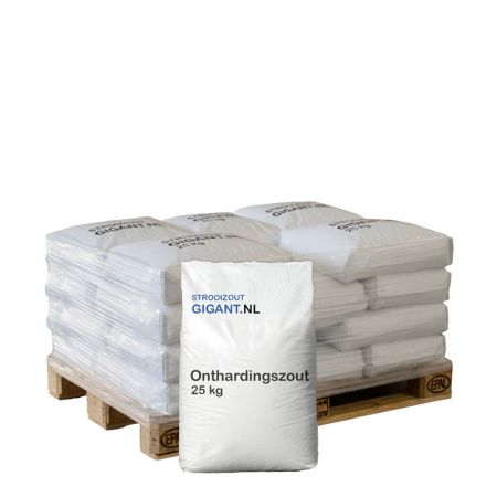 Halve pallet Huismerk onthardingszout tabletten 20 zakken x 25kg (500kg) main product photo