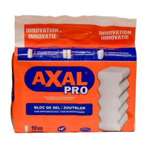 Axal Pro Zoutblokken onthardingszout 10kg Vooraanzicht