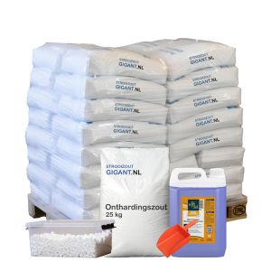 Goud pakket 40 zakken huismerk onthardingszout tabletten