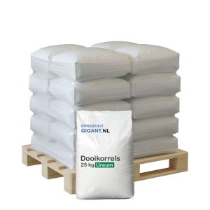 Halve pallet dooikorrels ureum 20 zakken x 25kg (500kg)