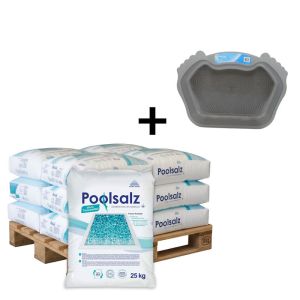 10x Poolsalz + gratis voetvormig voetbad    