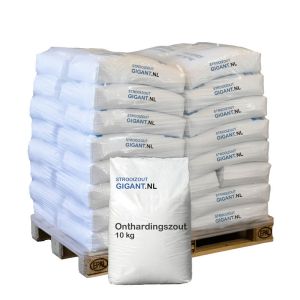 Pallet Huismerk onthardingszout tabletten 91 zakken x 10 kg (910kg)
