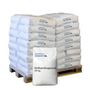 Pallet Huismerk onthardingszout tabletten 40 zakken x 25 kg (1000kg)