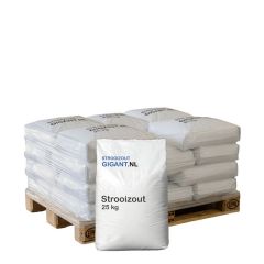 Halve pallet Strooizout 20 zakken x 25kg (500kg)