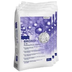 Broxo 6-15mm kristallen 20x 25kg Vooraanzicht