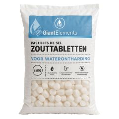 Giant Elements onthardingszout tabletten 25 kg Vooraanzicht zak
