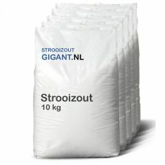 100 zakken van 10kg Strooizout