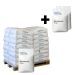 Pallet strooizout 40 x 25kg (1000kg) + 2 gratis strooizout zakken t.w.v. €54