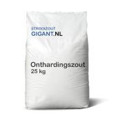 Huismerk onthardingszout tabletten a 25kg Vooraanzicht Huismerk onthardingszout tabletten a 25kg Vooraanzicht